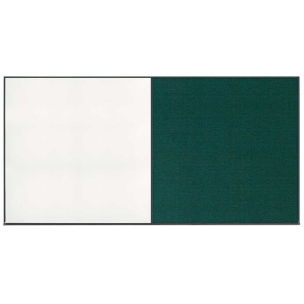 Enclosed Corkboard, 1 Door, 48"x36", 4" Fra